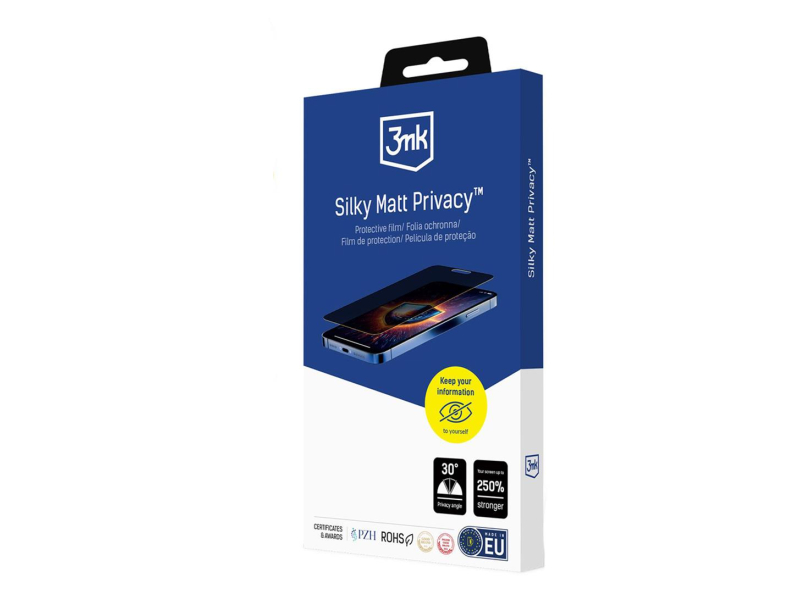 3mk Silky Matt Privacy do iPhone 16 Pro